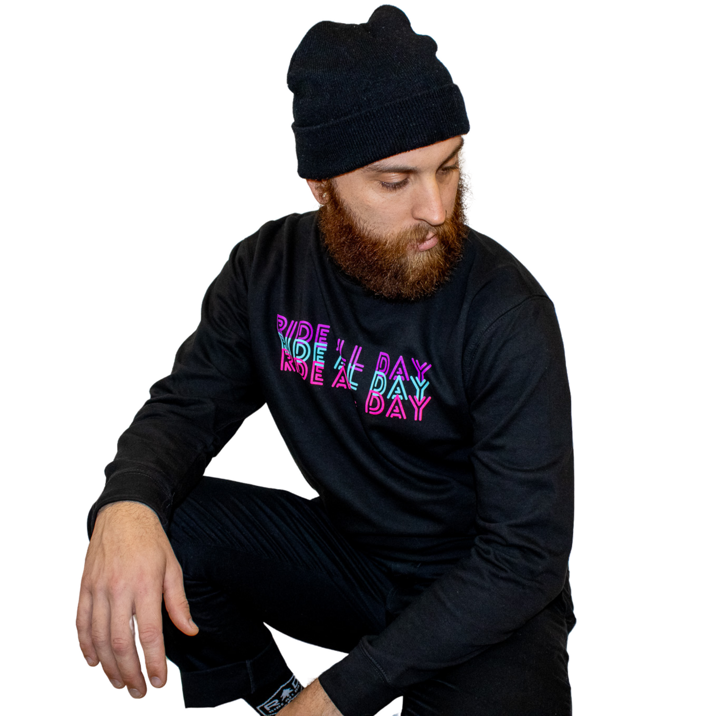 Crew Neck Sweatshirt | Neon Lights