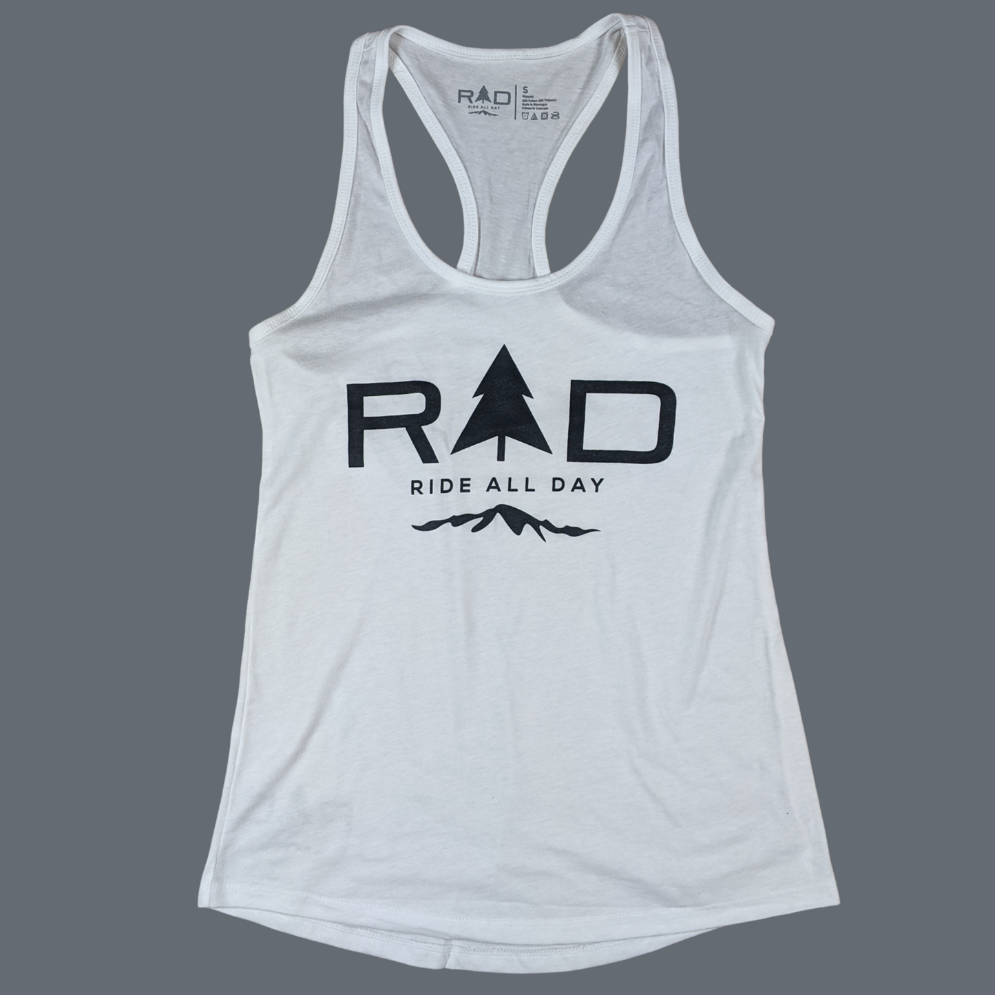 Ladies Racerback Tank Top- White