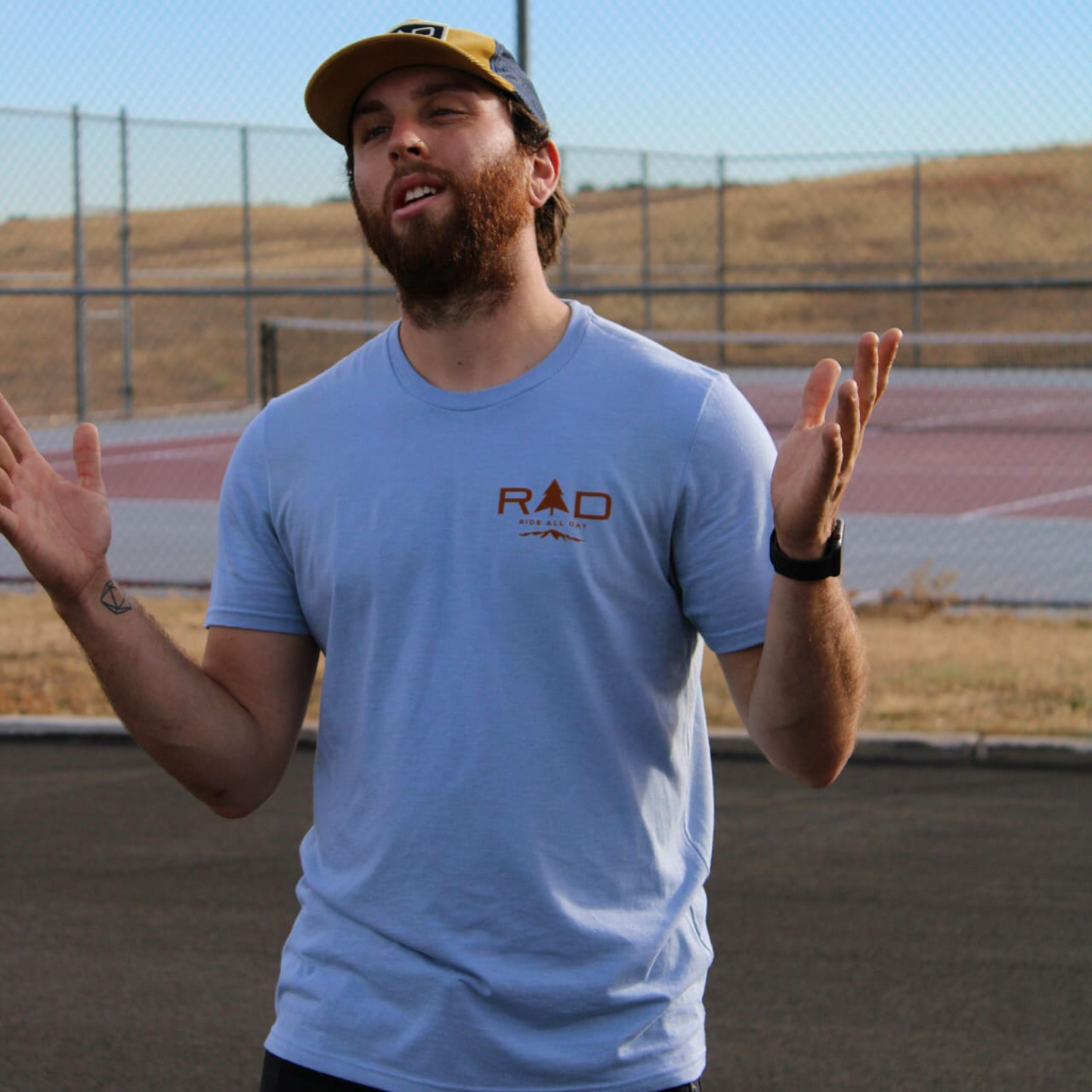 Pocket Logo T-Shirt - Sky Blue