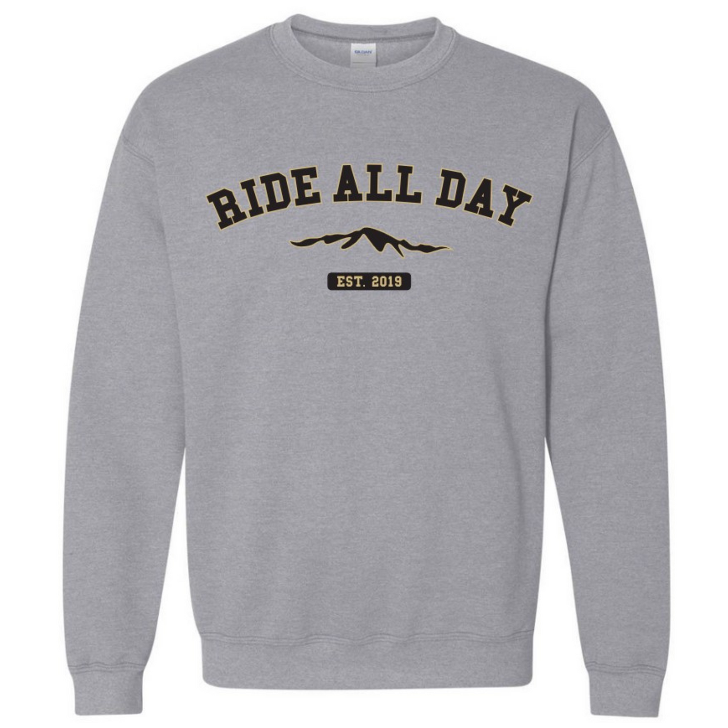 Ride All Day x Football Crewnecks