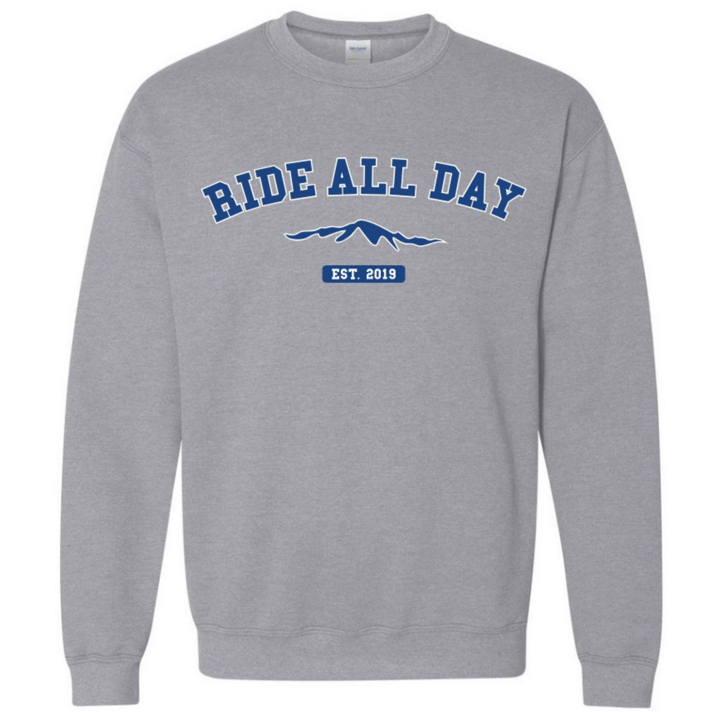 Ride All Day x Football Crewnecks